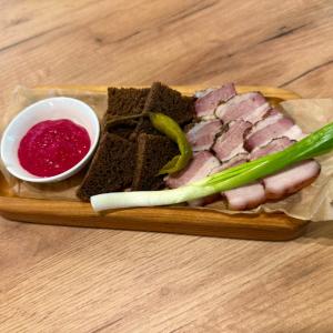 Дошка копченого сала